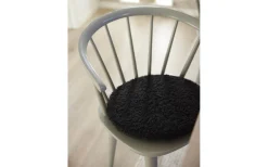 Stolsdynor<Svanefors Teddy Stolsdyna Svart Ø38cm