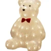 Julpynt Utomhus<Konstsmide Teddybjörn 38cm Varmvit IP44
