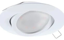Eglo Tedo Spotlight GU10 LED 3000K 4,6W Vit* Spotlights Med Utbytbar Ljuskälla