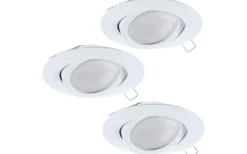 Tedo Spotlight 3-Pack GU10 LED 3000K 3x4,6W Vit
