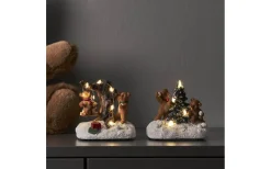 Star Trading Tedville Batteridriven Juldekoration Snöboll* Julbyar Och Figurer