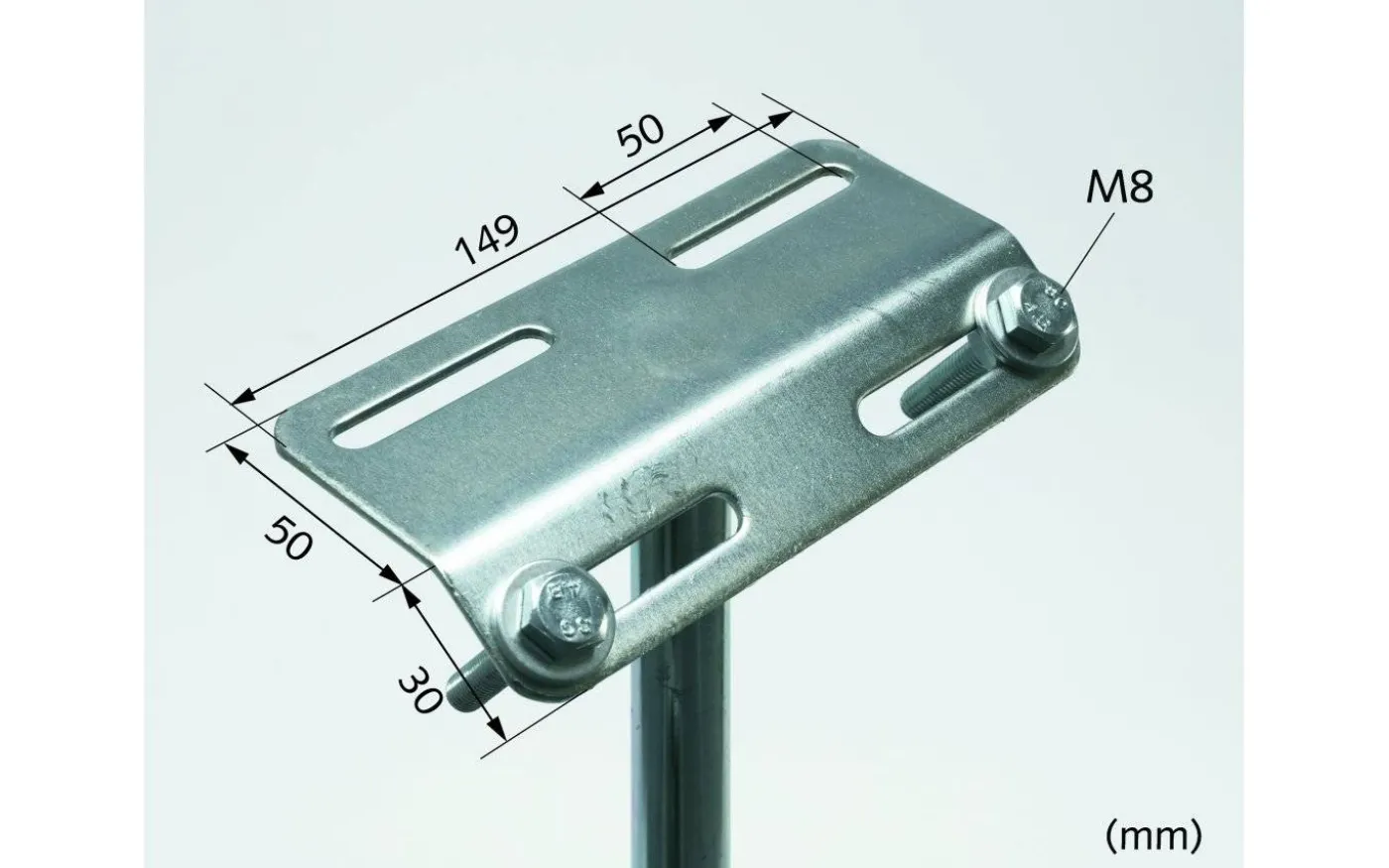 Teleskopstativ till strålkastare, 2,6 m