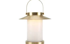 Uppladdningsbara Lampor Utomhus|Uppladdningsbara Lampor Utomhus<Nordlux Temple Uppladdningsbar Bordslampa Mässing 22cm IP54