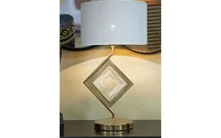 Tempo Bordslampa 56cm Vit/Guld