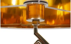 Tempo Golvlampa 161cm Vit/Guld