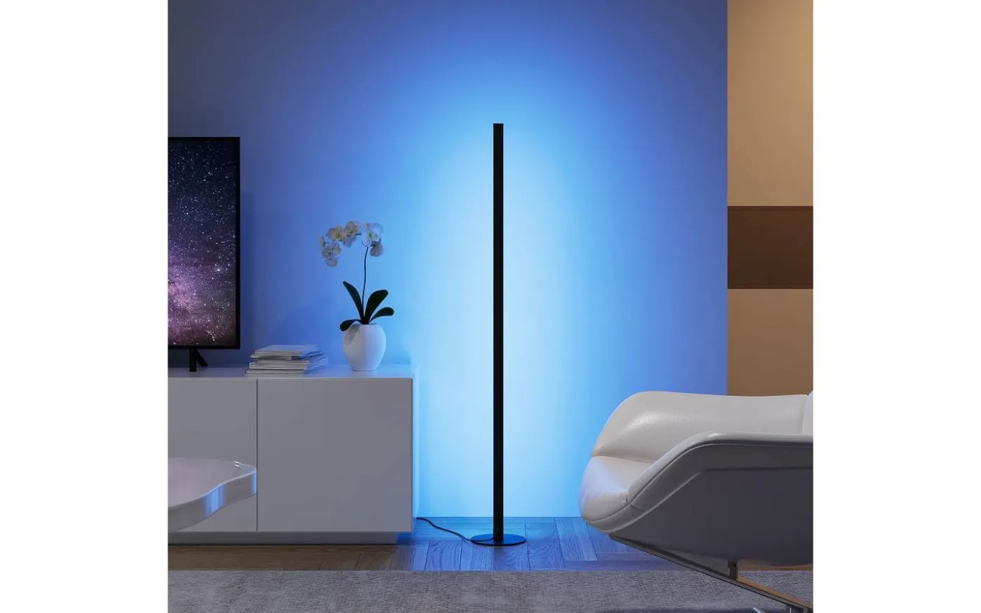 Tendo Golvlampa LED svart RGB