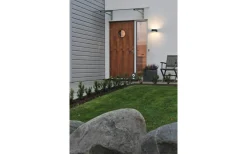 Vägglampor Utomhus<Konstsmide Teramo Vägglampa Svart IP44