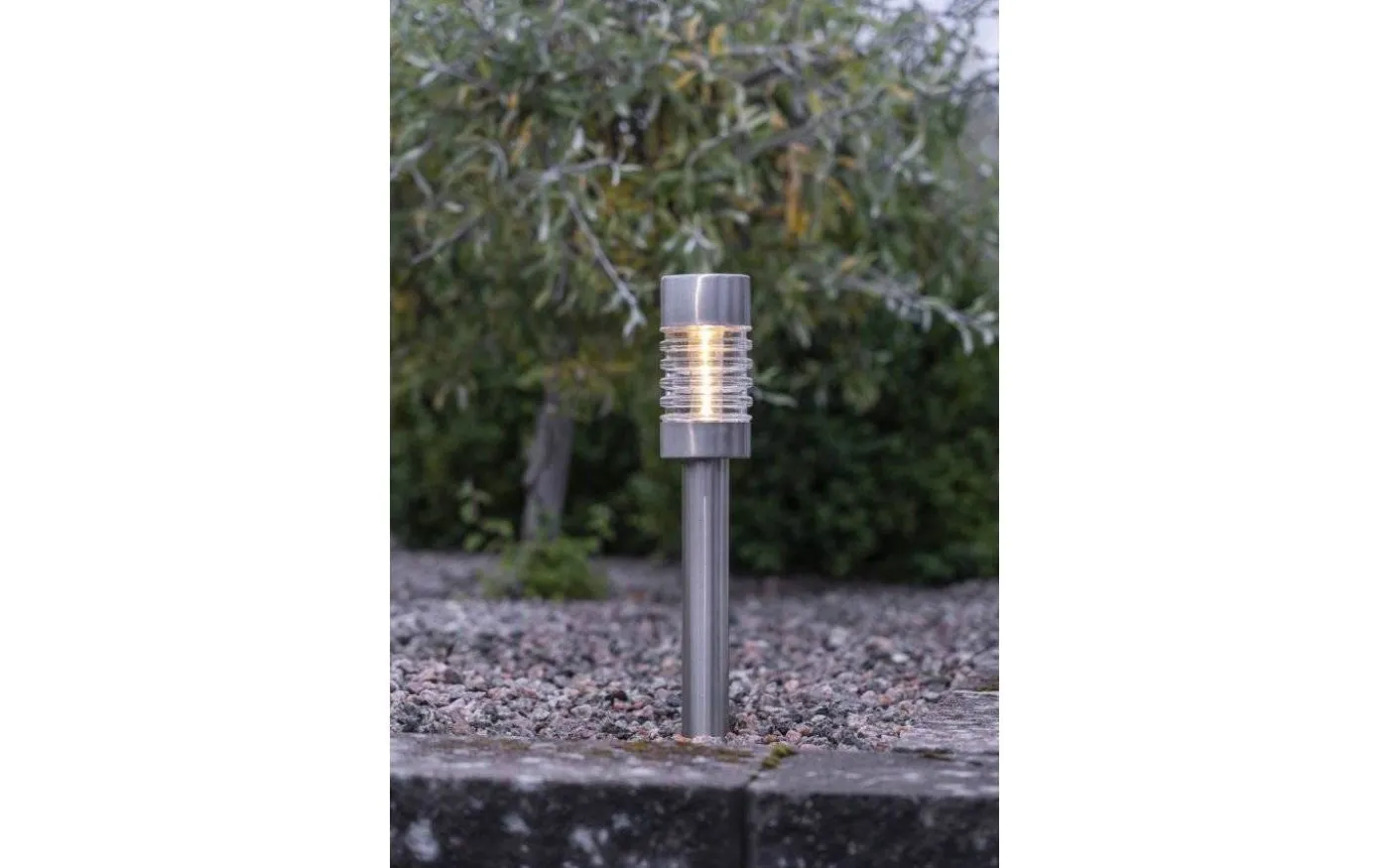 Terni Solcellslampa 42cm Silver