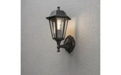 Vägglyktor<Konstsmide Tess Vägglykta Svart IP23