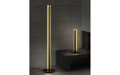 Golvlampor<Trio Lighting Texel Golvlampa LED svart/guld