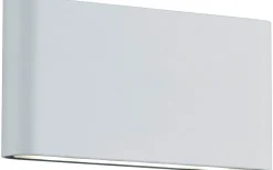 Upp & Nedljus Lampor|Vägglampor Utomhus<Trio Lighting Thames II Vägglampa LED 17,5x9cm mattvit IP54