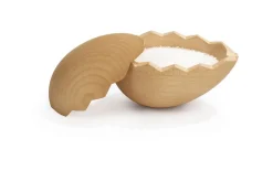 Kökstillbehör<Spring Copenhagen The Salt Egg Saltkar 6cm Askträ