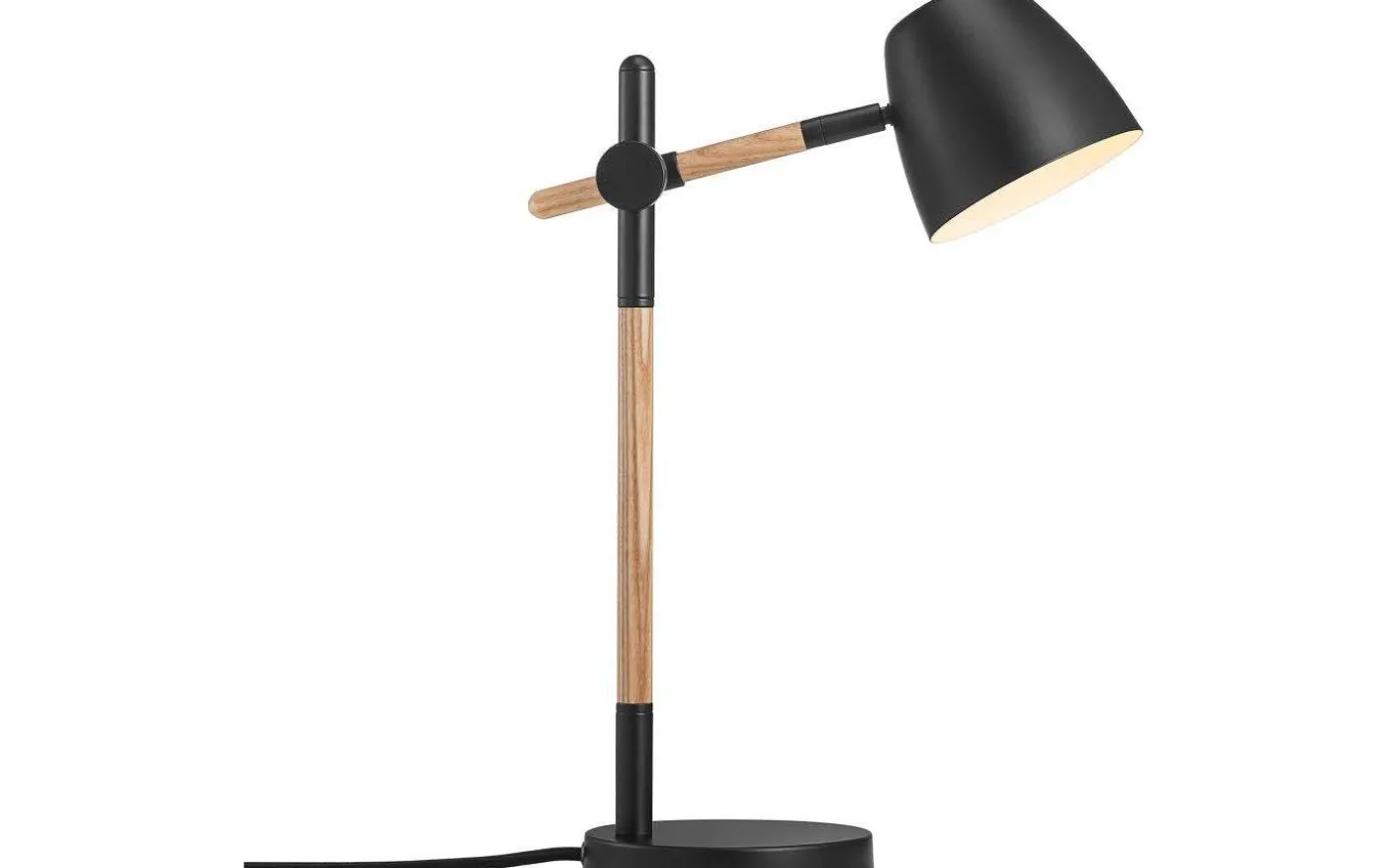 Theo Bordslampa 43cm Trä/Svart