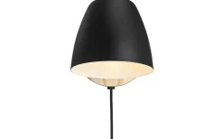 Theo Vägglampa Trä/Svart