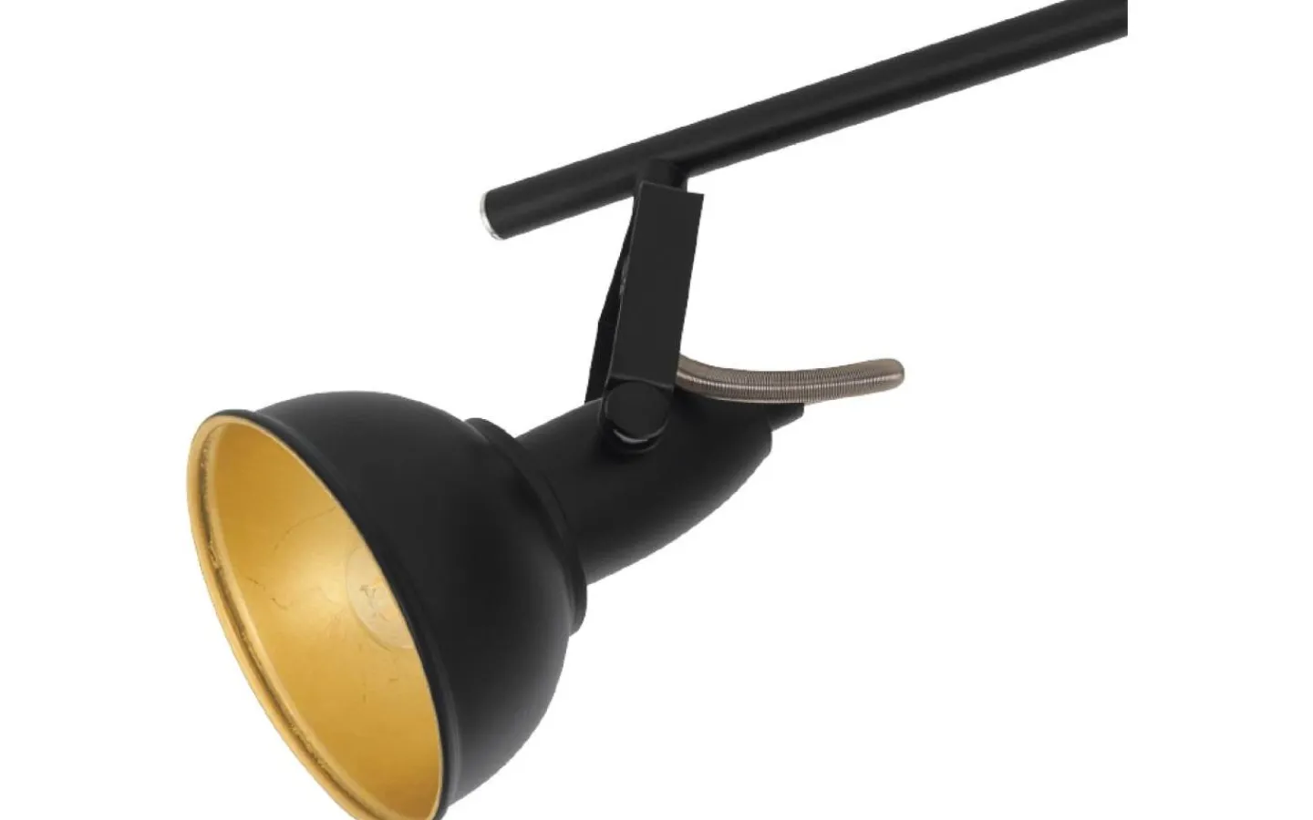 Eglo Thornton Takspotlight 61cm Svart/Guld* Avlånga Takspotlights|Takspot Med 3 Lampor