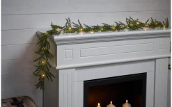 Thuja Batteridriven Girlang 180cm Grön IP44