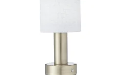 Tiara Uppladdningsbar Bordslampa 24cm LED CCT Antikmässing