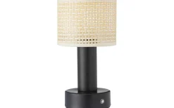 Uppladdningsbara Lampor Inomhus|Bordslampor<PR Home Tiara Uppladdningsbar Bordslampa 24cm LED CCT Svart