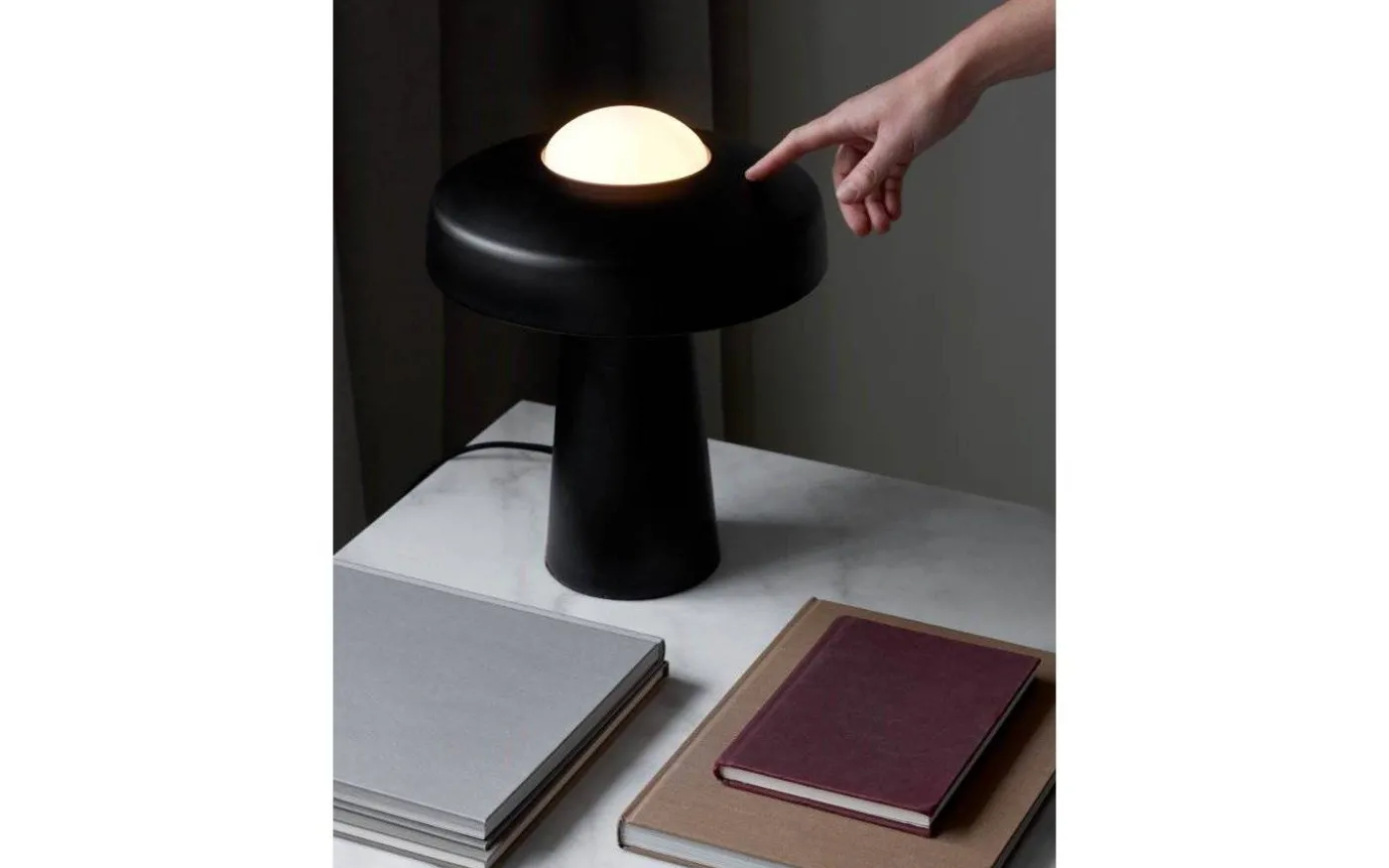 Time Bordslampa 34cm Svart