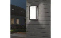 Vägglampor Utomhus<Trio Lighting Timok Vägglampa E27 antracit IP54