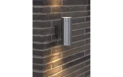Tin Maxi Vägglampa 2L Aluminium IP54
