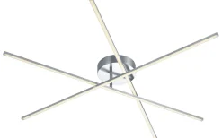 Trio Lighting Tiriac Plafond LED borstat stål* Plafonder