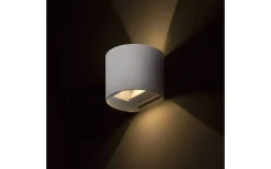 Upp & Nedljus Lampor|Vägglampor Utomhus<Rendl Tito R Vägglampa LED 6W 3000K Borstad Aluminium IP54