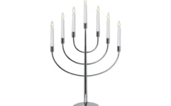 Titus Adventsljusstake LED 59cm Krom