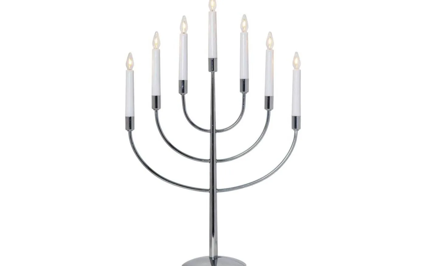 Titus Adventsljusstake LED 59cm Krom