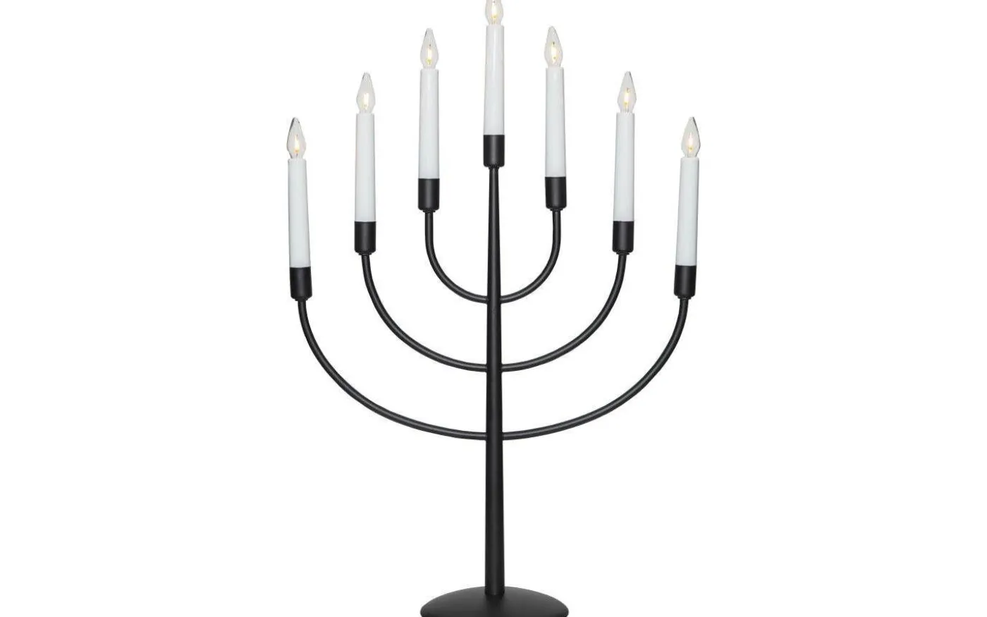 Titus Adventsljusstake LED 59cm Svart