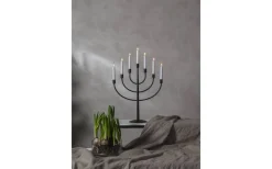 Titus Adventsljusstake LED 59cm Svart