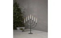 Star Trading Titus Adventsljusstake LED 59cm Grön* Visa Alla Adventsljusstakar|Adventsljusstakar 31-60 Cm