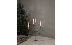 Star Trading Titus Adventsljusstake LED 59cm Grön* Visa Alla Adventsljusstakar|Adventsljusstakar 31-60 Cm