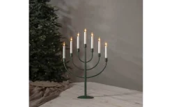 Star Trading Titus Adventsljusstake LED 59cm Grön* Visa Alla Adventsljusstakar|Adventsljusstakar 31-60 Cm