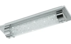 Badrumslampor Vägg<Eglo Tolorico Vägglampa 35cm LED 4000K 8W Krom IP44