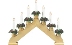 Visa Alla Adventsljusstakar|Adventsljusstakar 31-60 Cm<Markslojd Tomas Adventsljusstake 33cm Natur