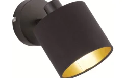 Reality Tommy Spotlight E14 matt svart/guld* Läslampor