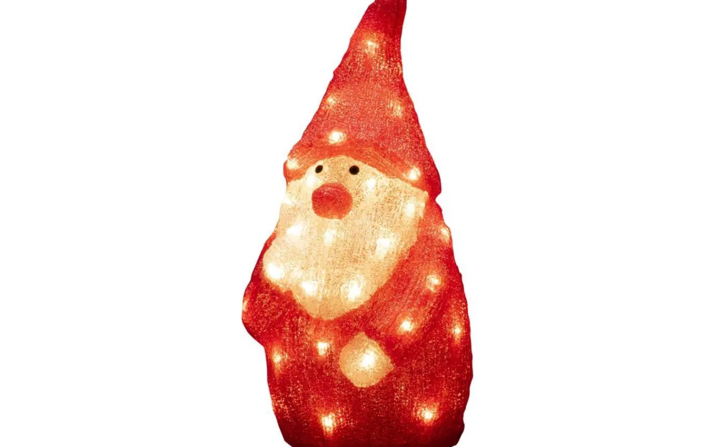 Julpynt Utomhus<Konstsmide Tomte i Akryl 38cm IP44