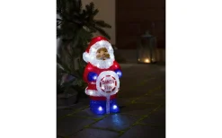 Batteri Julpynt Utomhus<Konstsmide Tomte Med Skylt Batteridriven 30cm IP44