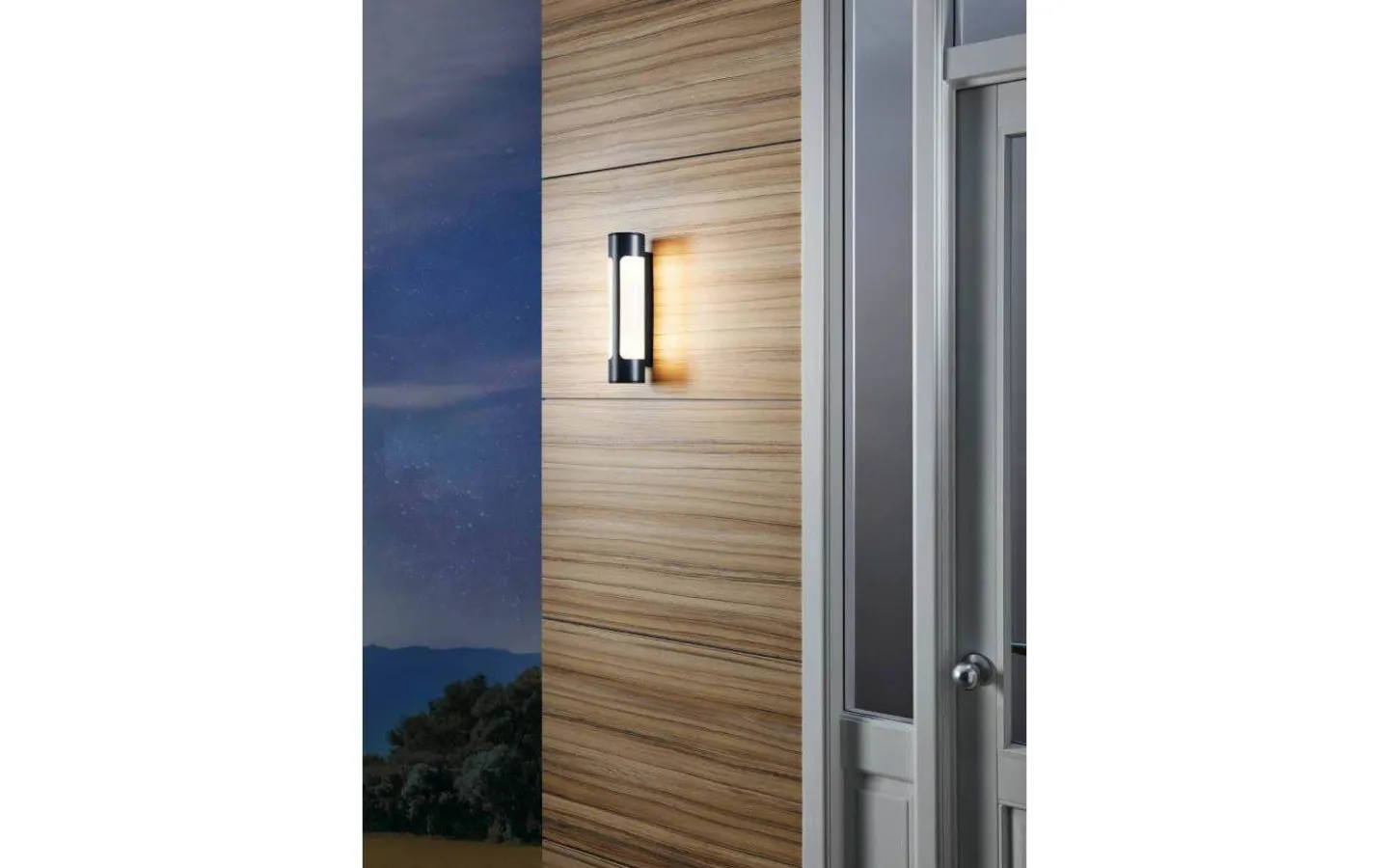 Vägglampor Utomhus<Eglo Tonego Vägglampa LED 2x6W 3000K Antracit IP44