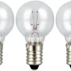 E10 Jullampor|E10 Jullampor<Markslojd Topplampa 5-arm E10 55V 3W 3-Pack