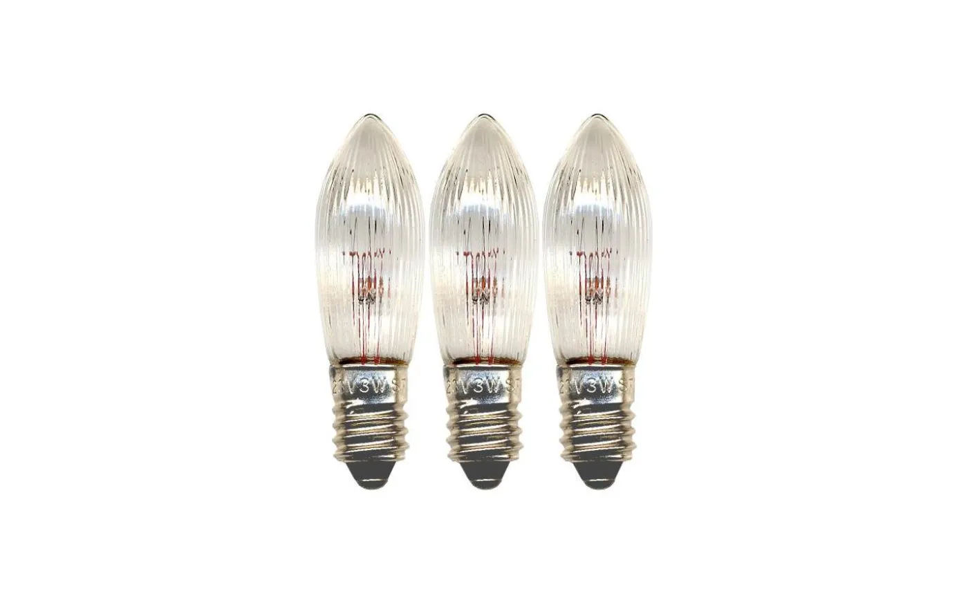 Topplampa 5-arm E10 55V 3W 3-Pack