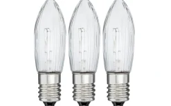 E10 Jullampor|E10 Jullampor<Unison Topplampa 7-arm E10 34V 3W 3-Pack
