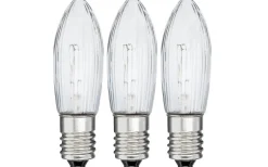 E10 Jullampor|E10 Jullampor<Unison Topplampa 5-arm E10 55V 3W 3-Pack