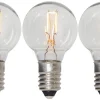 Star Trading Topplampa 5-arm E10 55V 3W 3-Pack* E10 Jullampor|E10 Jullampor