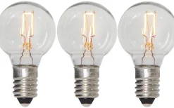 Star Trading Topplampa 5-arm E10 55V 3W 3-Pack* E10 Jullampor|E10 Jullampor