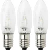 Topplampa E10 LED 6V DC 0,2W 3-Pack