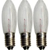 Star Trading Topplampa E10 Trafo-24V 1,8W klar 3-Pack* E10 Jullampor|E10 Jullampor