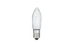 Konstsmide Topplampa E10 Trafo-24V 1,8W 3-Pack* E10 Jullampor|E10 Jullampor