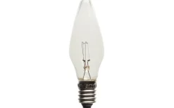 E10 Jullampor|E10 Jullampor<Konstsmide Topplampa E10 Trafo-24V 1,8W 3-Pack